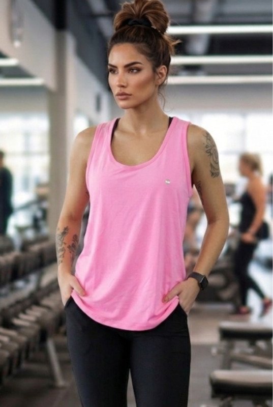 Camiseta Regata Feminina Dry Fit 